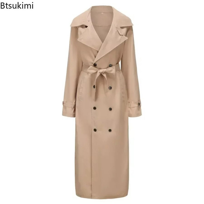 Uus 2024. aasta meeste mantlid, vintage, pikk jakk Mantlid, meeste äripidu, vabaaja pikad tugevad tuuletõkked, meesterõivad