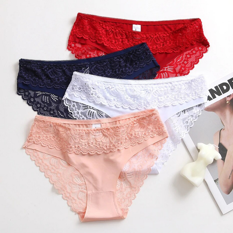 WarmSteps seksikad naiste aluspüksid, magusad pitsist aluspesu, puuvillased püksid, naiste intiimpesu, madala kõrgusega aluspüksid