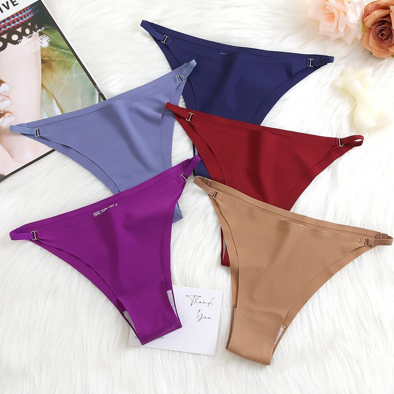 Naiste seksikad aluspüksid Temptation bikiinid õmblusteta naiste aluspesu õhuke vöö stringid naistele mood püksid Elastsus pesu