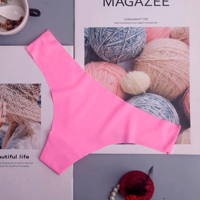 Tanga sexy de damă din bumbac G-string Lenjerie de corp Chiloți Slip pentru doamne T-back, Livrare gratuită 1 buc/lot 169