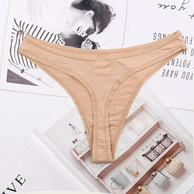 Tanga sexy de damă din bumbac G-string Lenjerie de corp Chiloți Slip pentru doamne T-back, Livrare gratuită 1 buc/lot 169