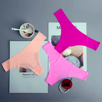 Tanga sexy de damă din bumbac G-string Lenjerie de corp Chiloți Slip pentru doamne T-back, Livrare gratuită 1 buc/lot 169