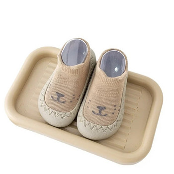 Βρεφικές κάλτσες Παπούτσια Βρεφικά χαριτωμένα κινούμενα σχέδια Παιδικά παπούτσια για αγόρια Απαλή λαστιχένια σόλα Παιδικό πάνινο πάτωμα BeBe μποτάκια για νήπια για κορίτσια πρώτος περιπατητής
