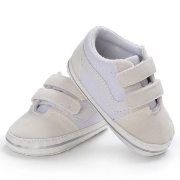 2023 Νέα παιδικά πάνινα πάνινα πάνινα παπούτσια Αντιολισθητικά μαλακά καρό παιδικά παπούτσια για κοριτσάκια για νεογέννητα First Walkers Βρεφικά Unisex Casual παπούτσια