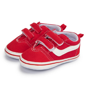 2023 Νέα παιδικά πάνινα πάνινα πάνινα παπούτσια Αντιολισθητικά μαλακά καρό παιδικά παπούτσια για κοριτσάκια για νεογέννητα First Walkers Βρεφικά Unisex Casual παπούτσια