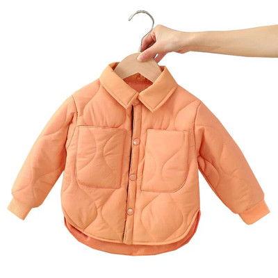 Talvine soe jope Mitmekülgne vabaaja mantel Puuvillane poisid ja tüdrukud 1–9-aastased 2023 Uus Korea versioon Mood Lasteriided