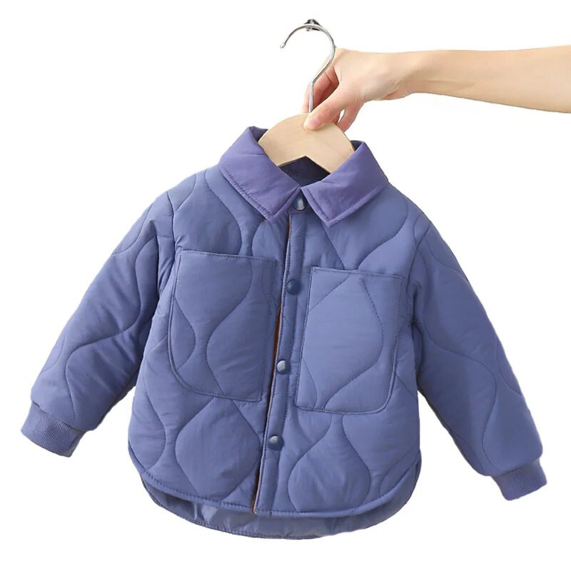 Talvine soe jope Mitmekülgne vabaaja mantel Puuvillane poisid ja tüdrukud 1–9-aastased 2023 Uus Korea versioon Mood Lasteriided