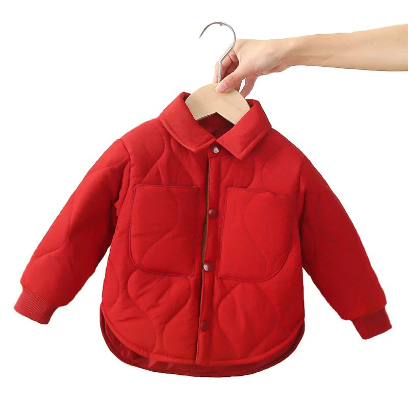 Talvine soe jope Mitmekülgne vabaaja mantel Puuvillane poisid ja tüdrukud 1–9-aastased 2023 Uus Korea versioon Mood Lasteriided