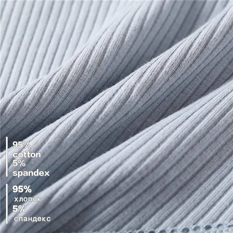 M-XXL 3TK puuvillane aluspesu naiste aluspükste komplekt Mugavus aluspüksid lillelised pitspüksid naisele Seksikad madala kõrgusega aluspüksid Intimates