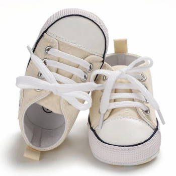 Νέα παιδικά παπούτσια Βρεφικά παπούτσια για αγόρια για κορίτσια Flash αθλητικά παπούτσια για βρεφική κούνια για βρέφη First Walkers Μικρή σόλα Αντιολισθητικά παιδικά πάνινα παπούτσια