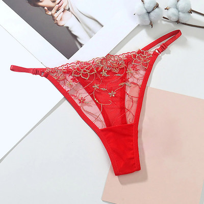 2023 noi femei sexy cu spate în T Tanga G-Strings Chiloți puri din plasă Pantaloni T Lenjerie cu talie joasă Chiloți transparenti Lenceria
