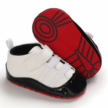 Класически модни бебешки обувки Ежедневни обувки Момчета и момичета Обувки за кръщене с меко дъно Маратонки Удобни обувки за първокурсник Първо ходене