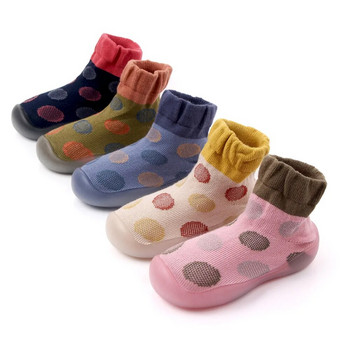 Бебешки обувки за малко дете Момичета Момчета Ежедневни мрежести обувки Меко дъно Удобни неплъзгащи се обувки
