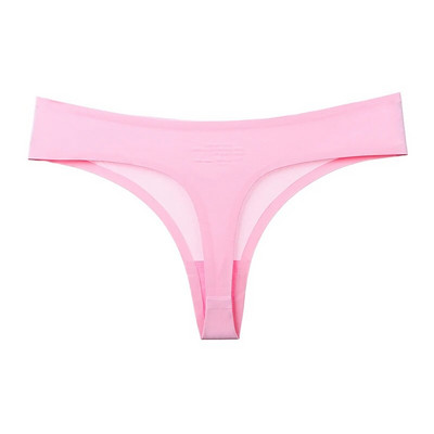 Lenjerie de corp de damă, sexy, tanga, moale, respirabilă, din mătase de gheață, chiloți leopard, cureți, fără sudură, cu spatele în T, lenjerie cu talie joasă, șir