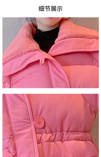 Χοντρό ζεστό μακρύ παλτό για κορίτσια -30℃ Χειμερινά μεγάλα παιδικά βαμβακερά ρούχα συν βελούδινα εξωτερικά ενδύματα Παιδικά μπουφάν Parka Snowsuit 5-12Y