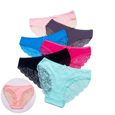 89347 puuvillased püksid Lady 5 tk/komplekt pitspüksid aluspüksid õmblusteta aluspüksid naiste pesu