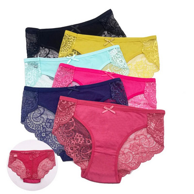 89347 puuvillased püksid Lady 5 tk/komplekt pitspüksid aluspüksid õmblusteta aluspüksid naiste pesu