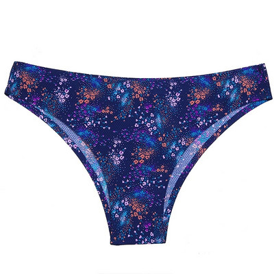 TrowBridge õmblusteta naiste aluspüksid Pehmed värvilised trükitud stringid Mugav hingav aluspesu Seksikas pesu Spordi G-Stringid