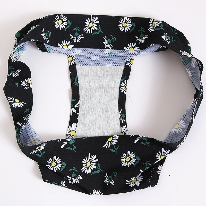 TrowBridge õmblusteta naiste aluspüksid Pehmed värvilised trükitud stringid Mugav hingav aluspesu Seksikas pesu Spordi G-Stringid