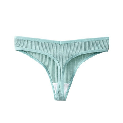 „TrowBridge“ išpardavimas moteriškos kelnaitės Medvilniniai seksualūs apatiniai Moteriški stringai apatinis trikotažas Dryžuota „G-Strings“ Paprastos jaukios sportinės apatinės kelnaitės