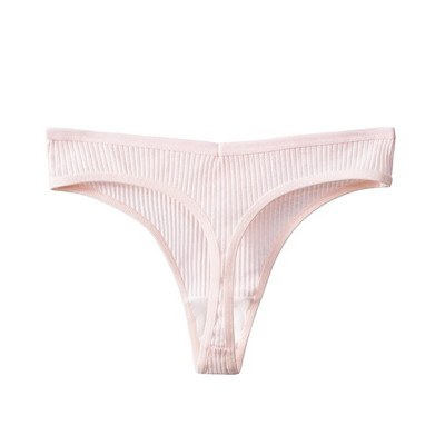 „TrowBridge“ išpardavimas moteriškos kelnaitės Medvilniniai seksualūs apatiniai Moteriški stringai apatinis trikotažas Dryžuota „G-Strings“ Paprastos jaukios sportinės apatinės kelnaitės