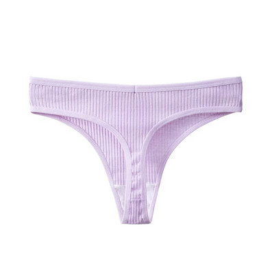 „TrowBridge“ išpardavimas moteriškos kelnaitės Medvilniniai seksualūs apatiniai Moteriški stringai apatinis trikotažas Dryžuota „G-Strings“ Paprastos jaukios sportinės apatinės kelnaitės