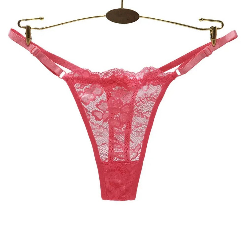 3 buc/set, curea reglabilă, tanga din plasă și șnur G, sexy, cu talie joasă, fără sudură, chiloți pentru femei