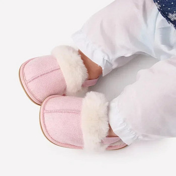 Обувки за новородено бебе Сладки обувки за момичета Обувки с гумена твърда подметка Противохлъзгащи се бебешки пантофи за малки деца First Walkers Zapatos De Bebes