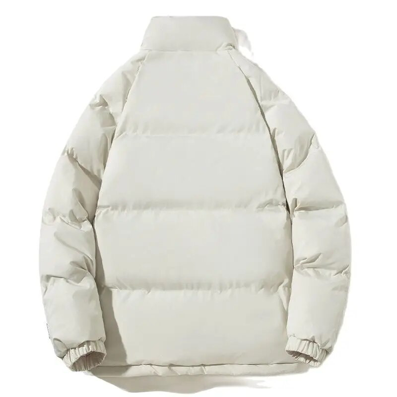 Korea versioon, puuvillase polsterdatud meeste sügistalv uus trend, lühikesed sulerõivad moodne leivamantel, paksendatud kaelusega jakk