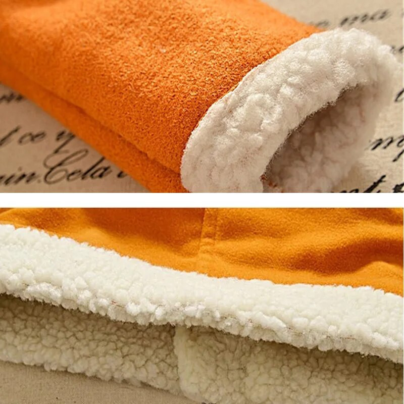 DIIMUU Dojčatá Batoľatá Zimný kabát Oblečenie Detská bunda Oblečenie 2-5T Chlapčenské dievčatko Vlnené bundy Kabát Detské hrubé oblečenie