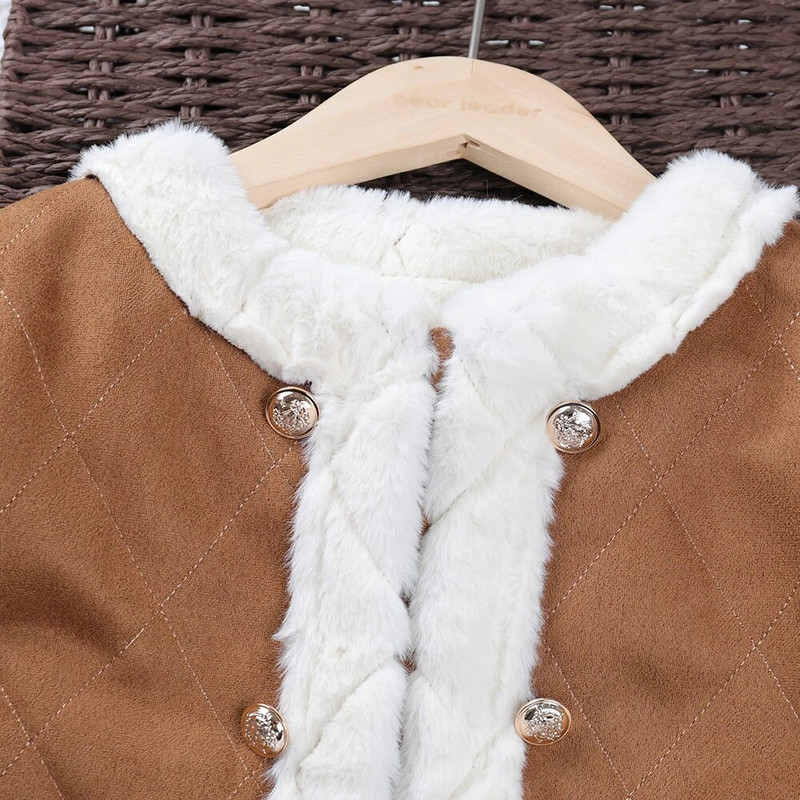 Bear Leader Sügis Talv Poiss Tüdrukud Karusnahast Jakk Mantel Laste Mood Riided Tüdrukud Kardigan 2-7A Laste Välisriided Mantlid Laste Joped