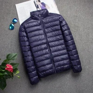 Jachetă de puf ușoară, de marca nouă, toamnă iarnă, pentru bărbați, cu glugă, scurtă, mare, ultra-subțire, ușoară, pentru tineret, subțire, jachete de puf