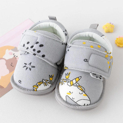 Nove simpatične dječje cipele sa životinjskim motivima, meki pamučni potplat, protuklizne dječje cipele za dječake i djevojčice Ležerna sportska obuća