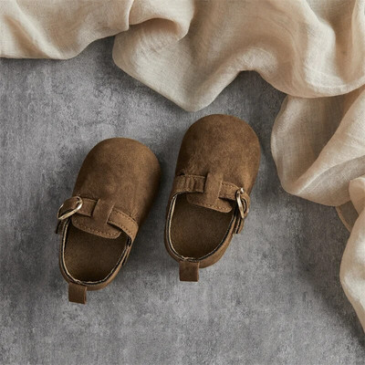 Tregren 0-18M vastsündinud beebi esimesed jalutusjalatsid Pehmed lehma seemisnahast tald, kummist libisemiskindlad jalatsid vastsündinud poistele tüdrukutele vabaaja korterid