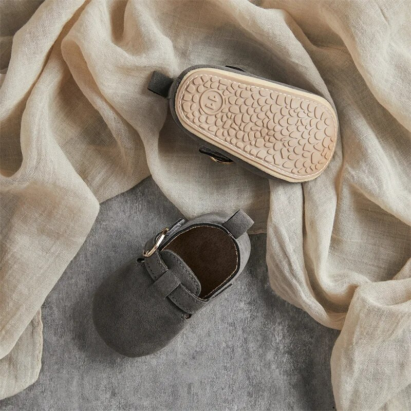 Tregren 0-18M vastsündinud beebi esimesed jalutusjalatsid Pehmed lehma seemisnahast tald, kummist libisemiskindlad jalatsid vastsündinud poistele tüdrukutele vabaaja korterid