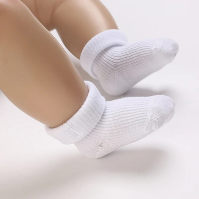 VALEN SINA 0–18 kuu vanuste beebide esimene baptistijalats: vastsündinud poiste ja tüdrukute valged baptistijalatsid Pehme tallaga kõndimisjalatsid