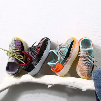 DIMI 2023 Пролетни бебешки меки обувки за малко дете Дишащи плетени обувки за бебета 0-3 години Момче Момиче Darling Кокосови обувки Детски маратонки