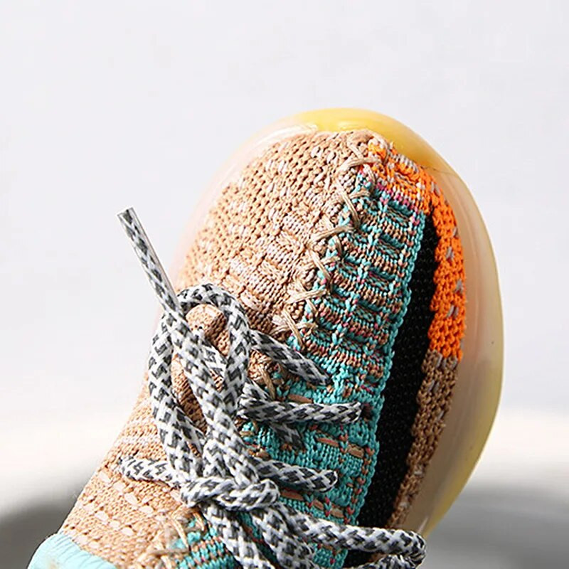 DIMI 2023 kevad Beebi pehmed väikelaste kingad hingavad kuduvad imikute kingad 0–3 aasta vanused poiss, tüdruk, Darling kookose kingad, laste tossud