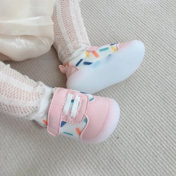 Παιδικά Παπούτσια για Κορίτσια Αγόρια Άνοιξη Καλοκαίρι Αναπνεύσιμο Διχτυωτό Νεογέννητο μωρό First Walkers Αντιολισθητική μαλακή σόλα Βρεφικά πάνινα παπούτσια για νήπια