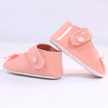 Βρεφικά παπούτσια για μωρά κοριτσάκι πρώτο ζευγάρι μπροστινά παπούτσια μόδας αναπνεύσιμα Mary Jane κομψά φλατ παπιγιόν