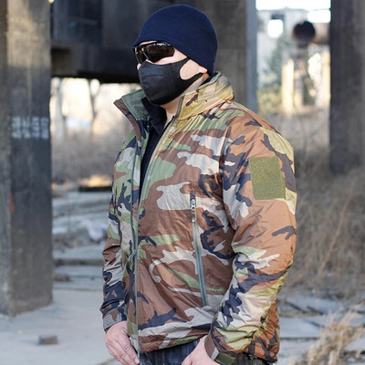 Polari taktikalised jakid meeste L7 talvine soe veekindel tuulejakk sõjaline jaht Matkamine kerge jope Camo mantel