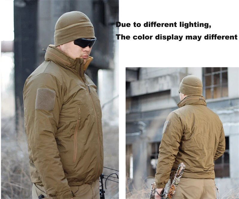 Polari taktikalised jakid meeste L7 talvine soe veekindel tuulejakk sõjaline jaht Matkamine kerge jope Camo mantel