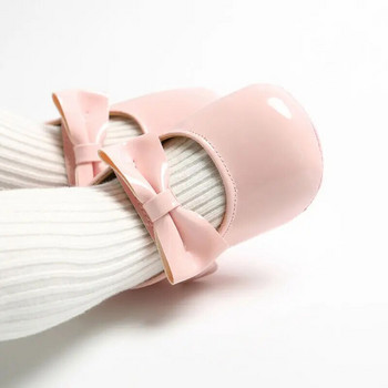 Аксесоари Citgeett Бебе момиче Блестящи обувки за детско креватче Противоплъзгащи се меки подметки Маратонки Prewalker