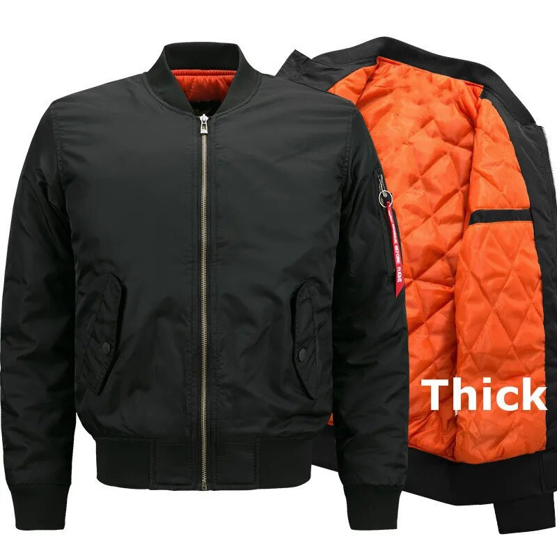 Nauja 2023 m. vyriška „Pilot Ma1“ bombonešio striukė pavasario rudens, žiemos, žiemos vyriški paltai, striukės „High Military“ lauko vyriški žieminiai paltai (pritaikoma)