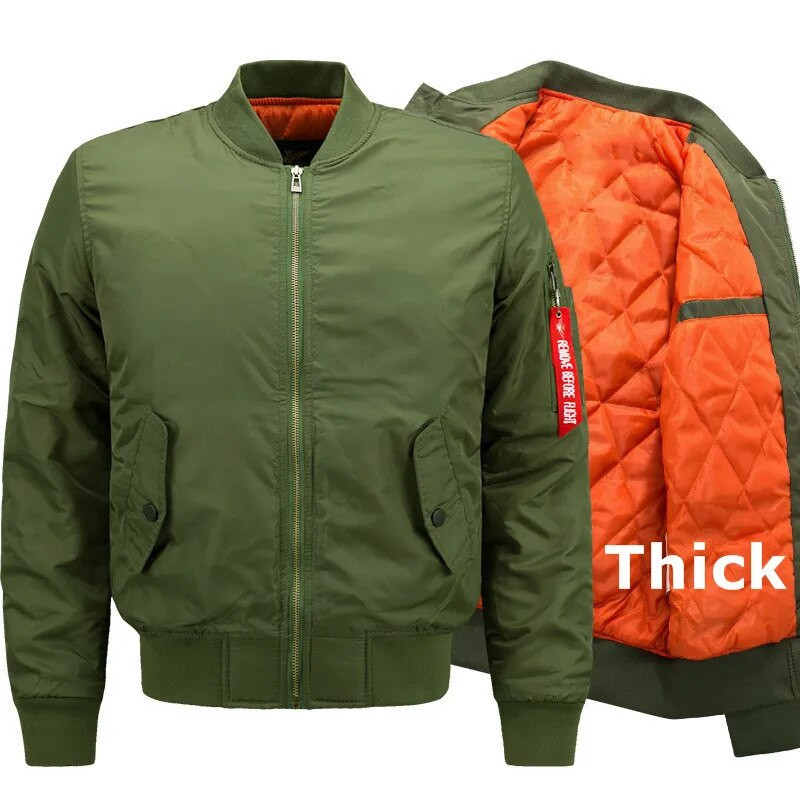 Nauja 2023 m. vyriška „Pilot Ma1“ bombonešio striukė pavasario rudens, žiemos, žiemos vyriški paltai, striukės „High Military“ lauko vyriški žieminiai paltai (pritaikoma)