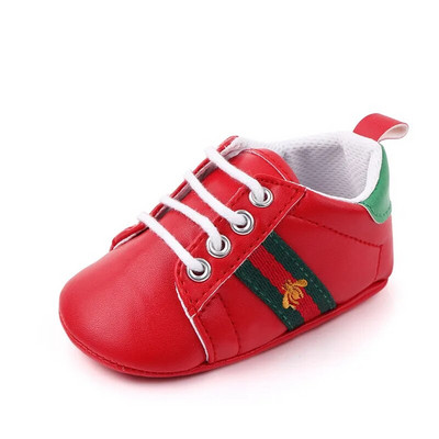 Pantofi pentru bebeluși cu talpă moale, pantofi sport pentru sugari, pantofi sport, băieți, fete, copii mici, PU, ocazional, primii plimbări pentru 0-18 m