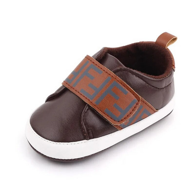 Pantofi pentru bebeluși cu talpă moale, pantofi sport pentru sugari, pantofi sport, băieți, fete, copii mici, PU, ocazional, primii plimbări pentru 0-18 m