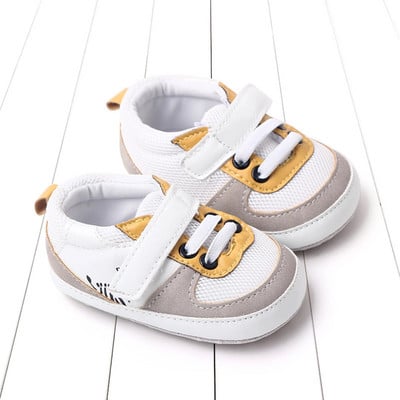 Batai kūdikiams, mergaitėms berniukams, sportbačiai Laisvalaikiai, mieli, plokščiapadžiai batai, kvėpuojantys tinkliniai bateliai kūdikiams Pirmieji vaikštynės kūdikiams