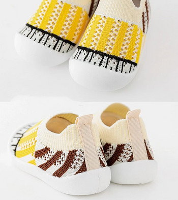 Παπούτσια παιδικά μωρά First Walkers Αναπνεύσιμα παιδικά παπούτσια για νήπια Παπούτσια για αγόρια Casual Mesh Παπούτσια με μαλακό κάτω μέρος Άνετα, αντιολισθητικά παπούτσια