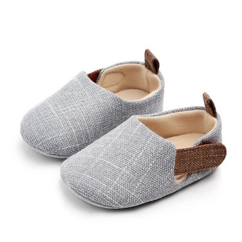 Пролет Лято Есен Бебешки обувки за новородени момчета Съкровище с мека подметка Нехлъзгащи се деца 3 6 9 12 18 месеца Ежедневно облекло